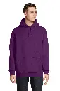 Bluza z kapturem unisex z kieszenią kangurką - Astral Purple
