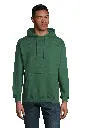 Bluza z kapturem unisex z kieszenią kangurką - Bottle Green