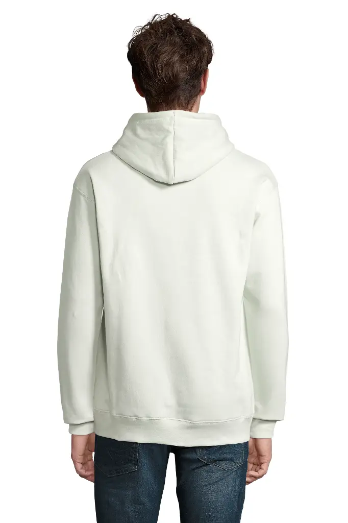 Bluza z kapturem unisex z kieszenią kangurką - Creamy Green