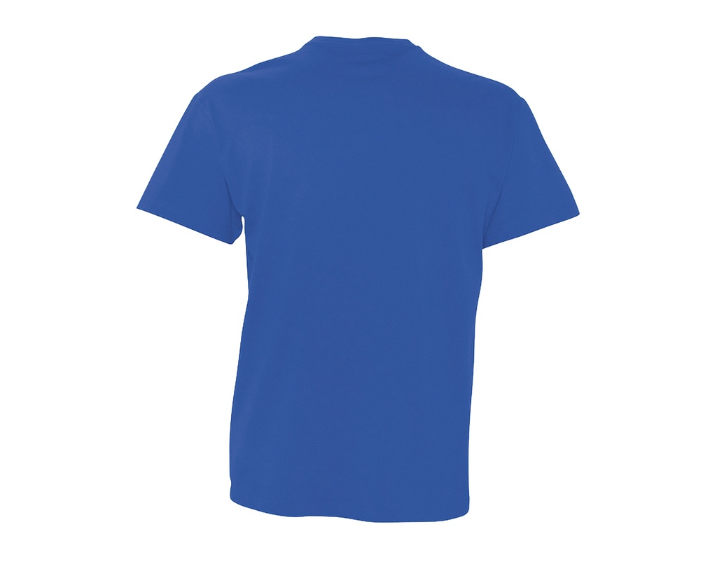 T-Shirt z Dekoltem V, Krótki Rękaw - Royal Blue 241
