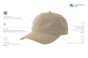 Czapka Creep z recyklingu - Stone