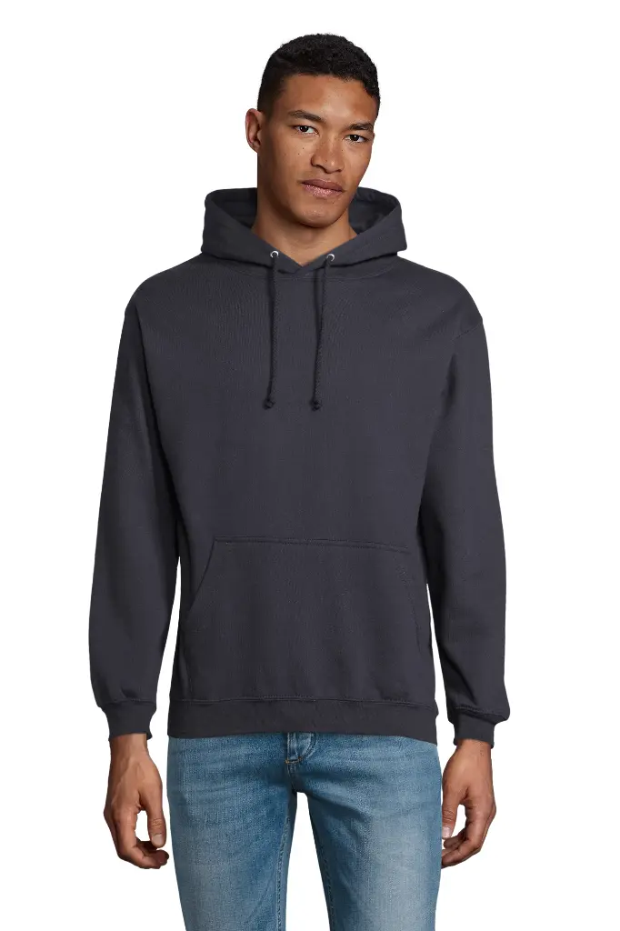 Bluza z kapturem unisex z kieszenią kangurką - French Navy