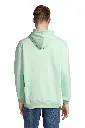 Bluza z kapturem unisex z kieszenią kangurką - Frozen Green