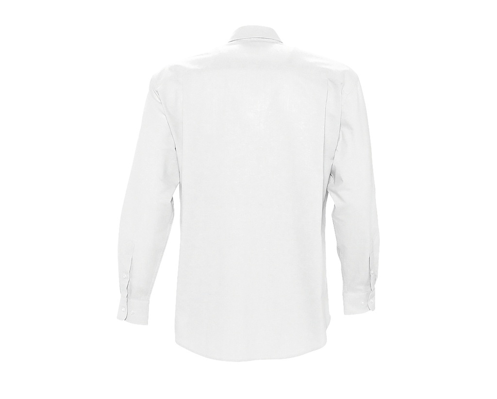 Koszula Oxford męska z długim rękawem - White
