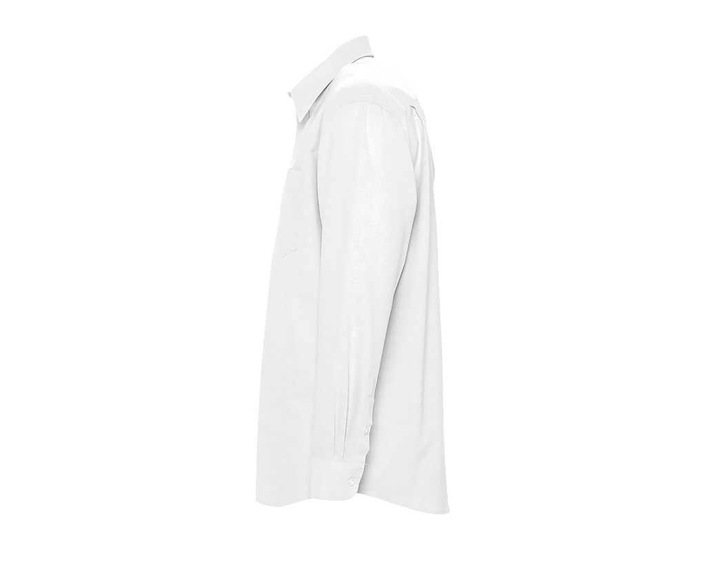 Koszula Oxford męska z długim rękawem - White