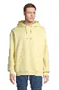Bluza z kapturem unisex z kieszenią kangurką - Light Yellow