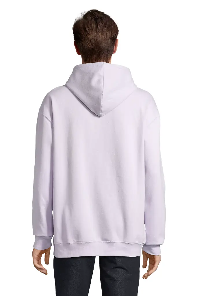 Bluza z kapturem unisex z kieszenią kangurką - Lilac