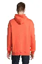 Bluza z kapturem unisex z kieszenią kangurką - Pop Orange