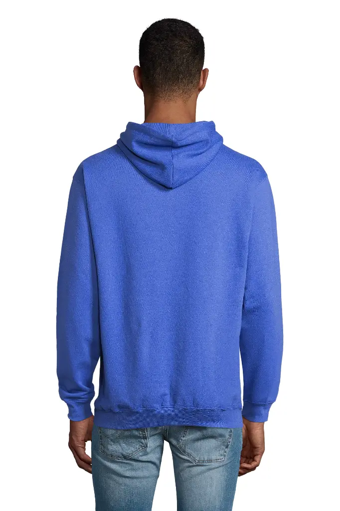 Bluza z kapturem unisex z kieszenią kangurką - Royal Blue 241