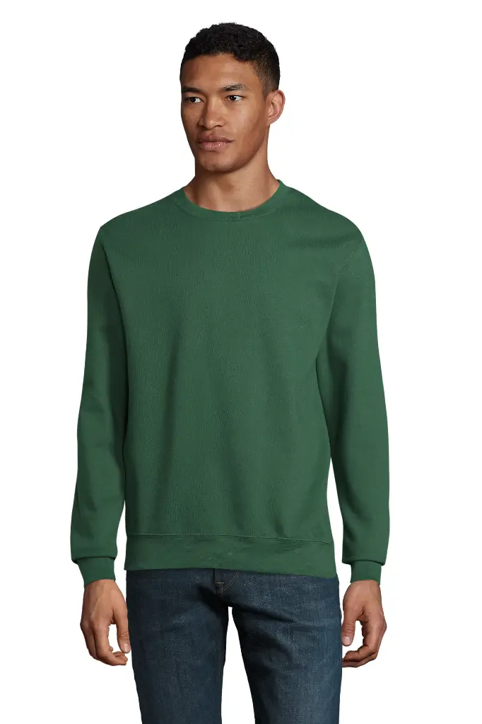 Bluza unisex z okrągłym dekoltem - Bottle Green