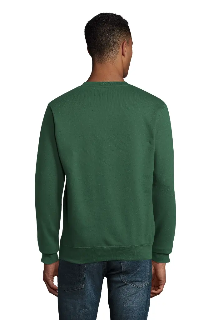 Bluza unisex z okrągłym dekoltem - Bottle Green