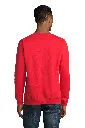 Bluza unisex z okrągłym dekoltem - Bright Red