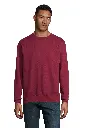 Bluza unisex z okrągłym dekoltem - Burgundy