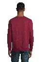 Bluza unisex z okrągłym dekoltem - Burgundy