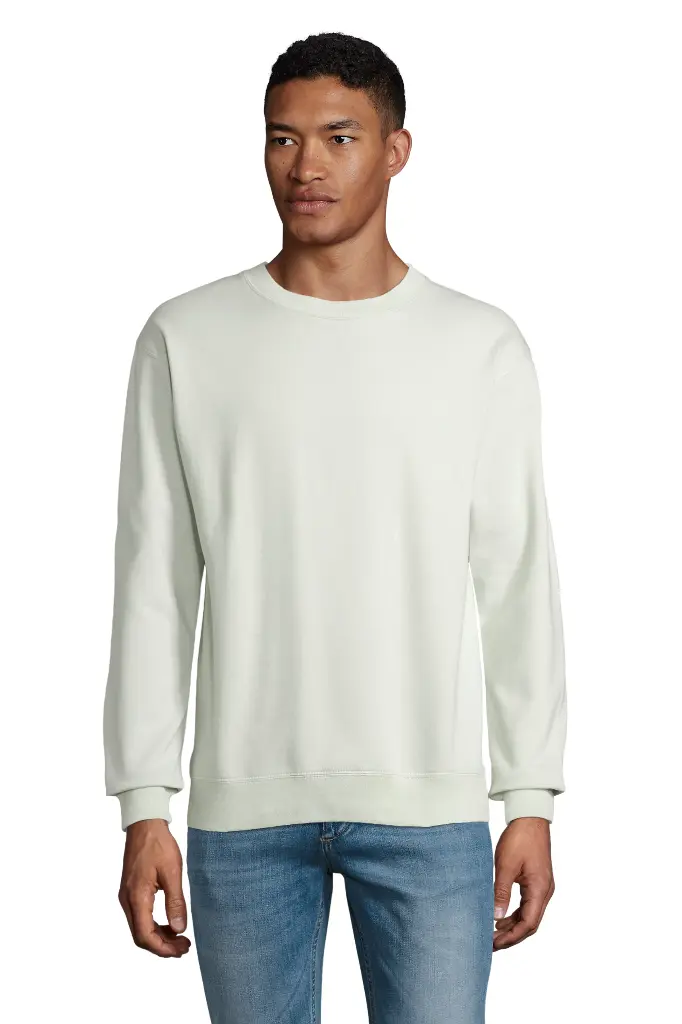 Bluza unisex z okrągłym dekoltem - Creamy Green