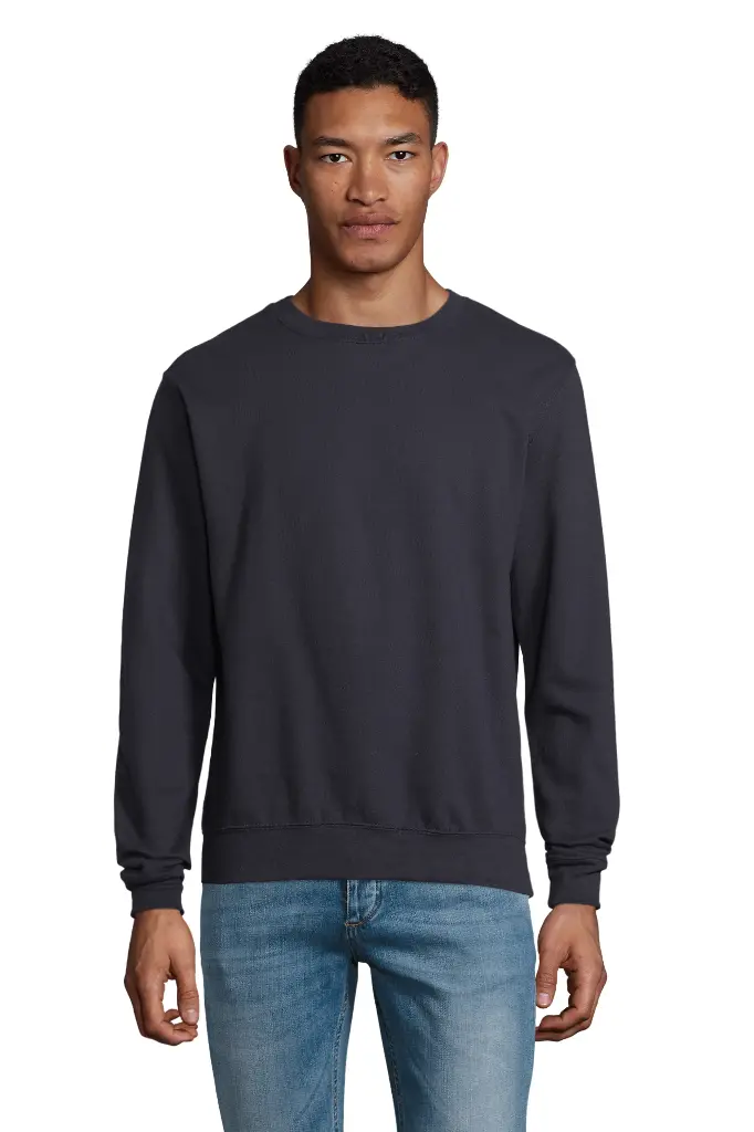 Bluza unisex z okrągłym dekoltem - French Navy