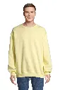 Bluza unisex z okrągłym dekoltem - Light Yellow