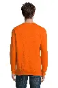 Bluza unisex z okrągłym dekoltem - Orange