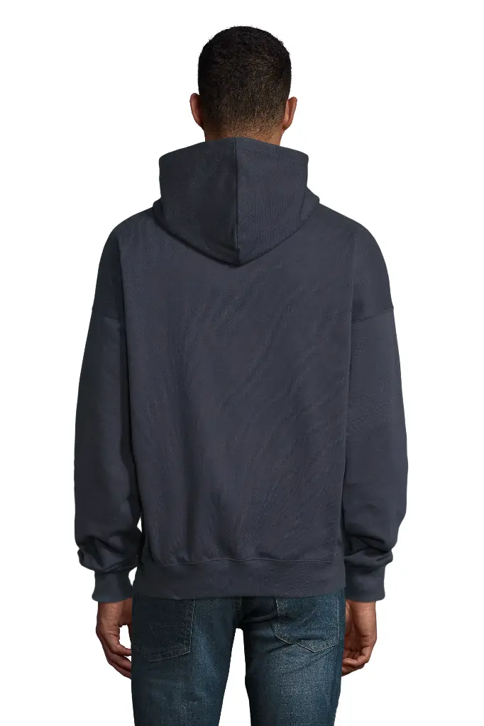 Bluza unisex oversize z kapturem - French Navy