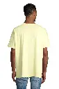 T-shirt męski oversize z bawełny organicznej - Light Yellow