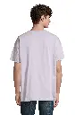 T-shirt męski oversize z bawełny organicznej - Lilac