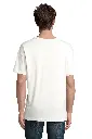 T-shirt męski oversize z bawełny organicznej - Off White