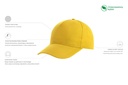 Dziecięca czapka Recy Five z recyklingu - Yellow