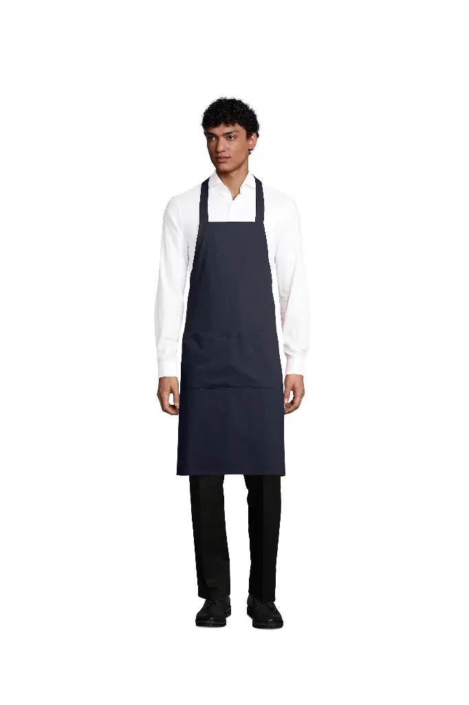 Fartuch unisex bawełniany z kieszeniami - Navy