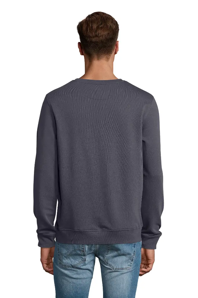 Bluza Unisex Frotte - Deep Charcoal Grey (Solid)