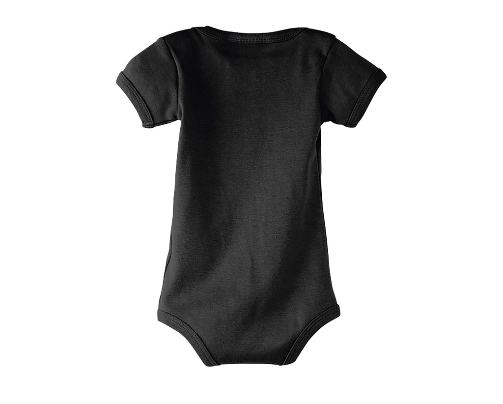 Body niemowlęce z krótkim rękawem - Black