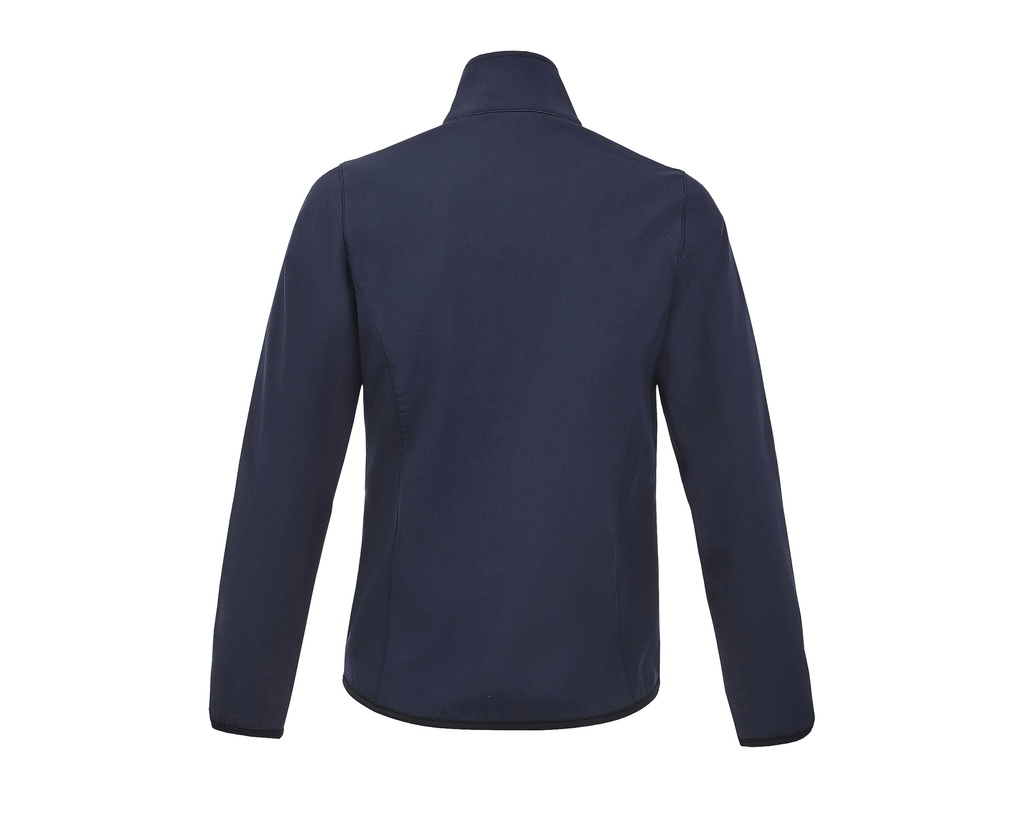 Damska kurtka softshellowa z polarową podszewką - Abyss Blue