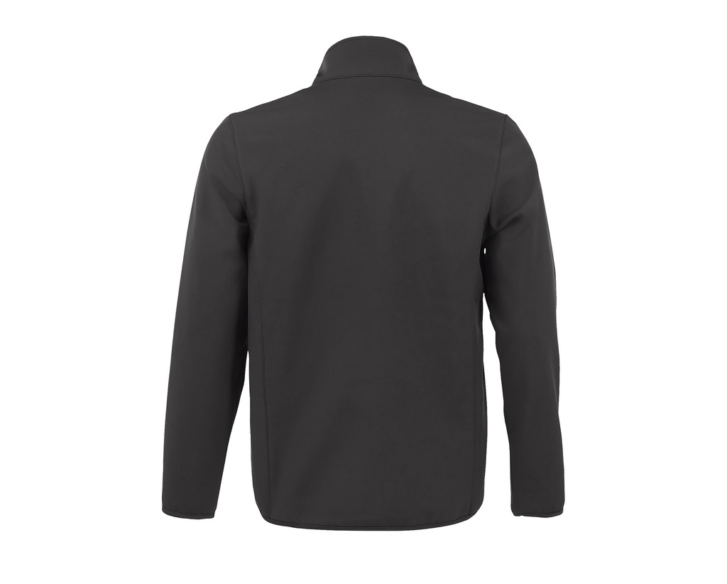 Męska kurtka softshellowa z polarem - Charcoal Grey (Solid)