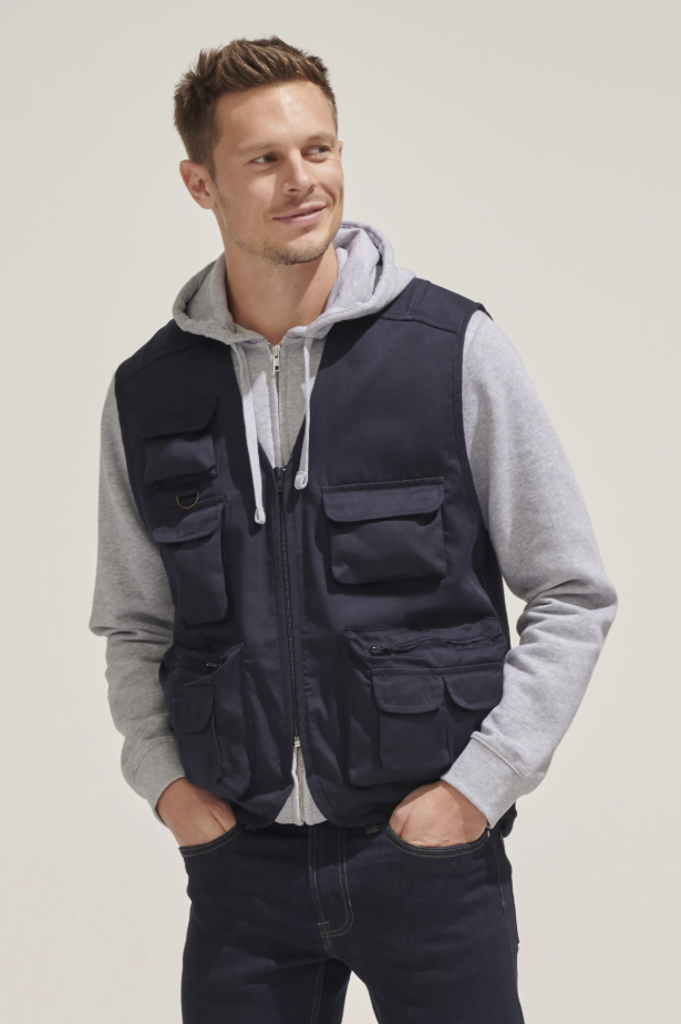 Kamizelka Reporter z Kieszeniami - Rope