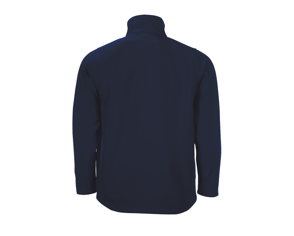 Męska kurtka softshellowa na zamek - French Navy
