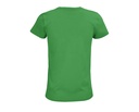 Damski t-shirt bawełniany z okrągłym dekoltem - Kelly Green