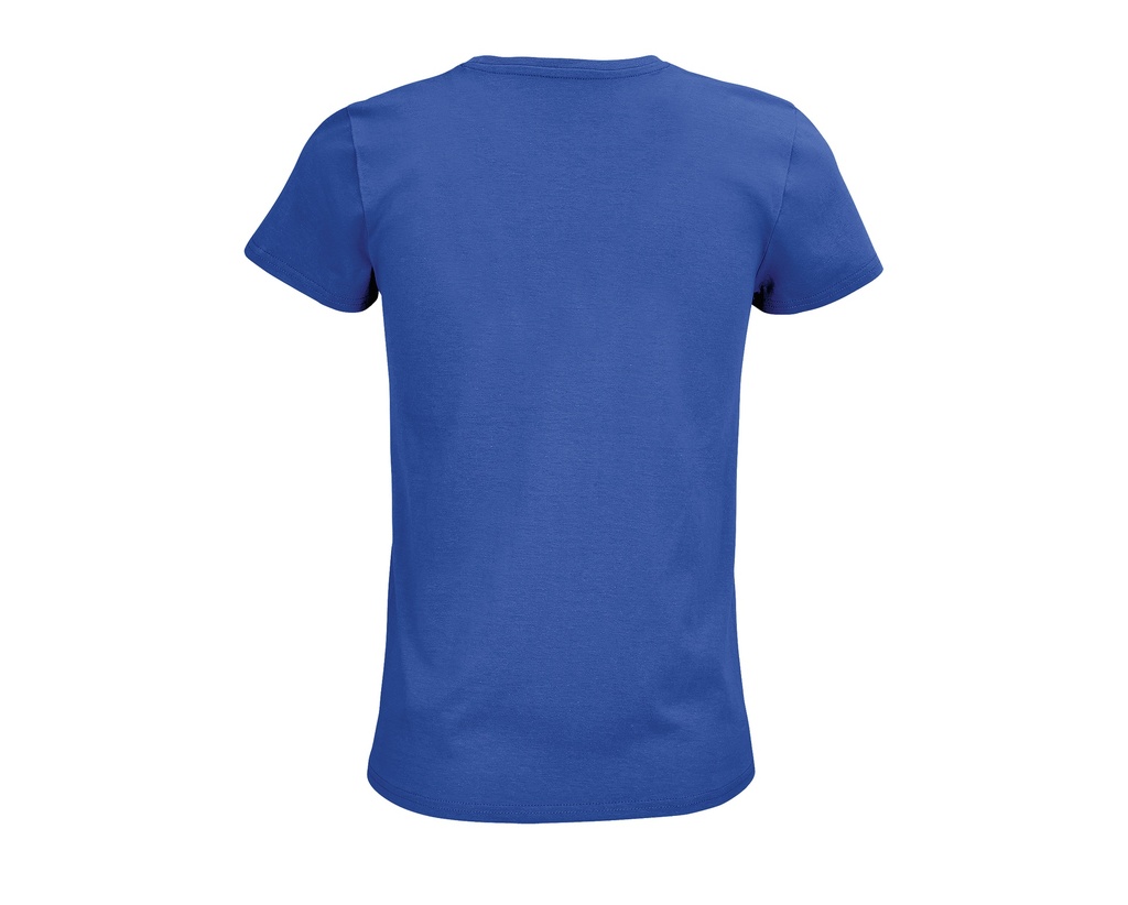Damski t-shirt bawełniany z okrągłym dekoltem - Royal Blue 241