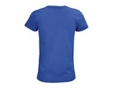 Damski t-shirt bawełniany z okrągłym dekoltem - Royal Blue 241