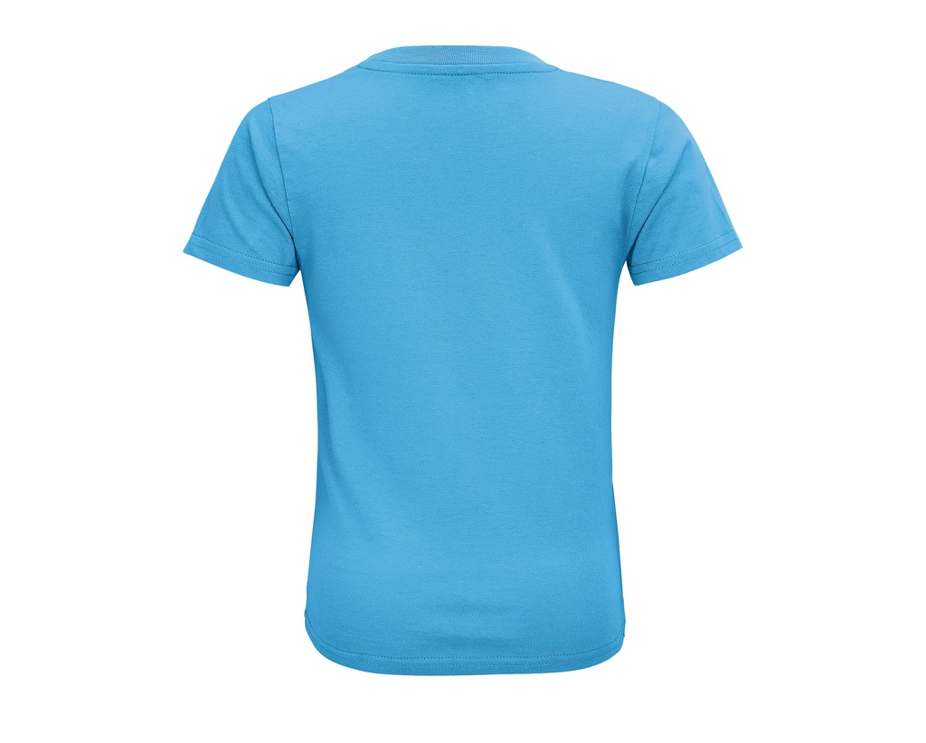 T-shirt dziecięcy z krótkim rękawem - Aqua