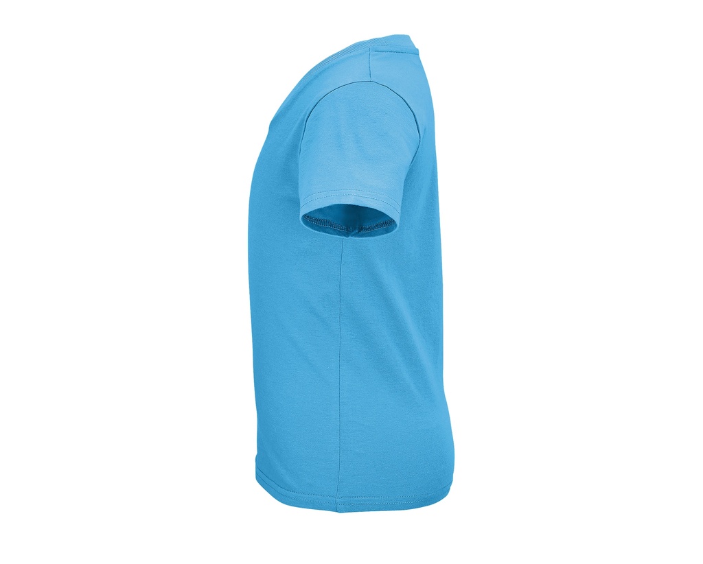 T-shirt dziecięcy z krótkim rękawem - Aqua