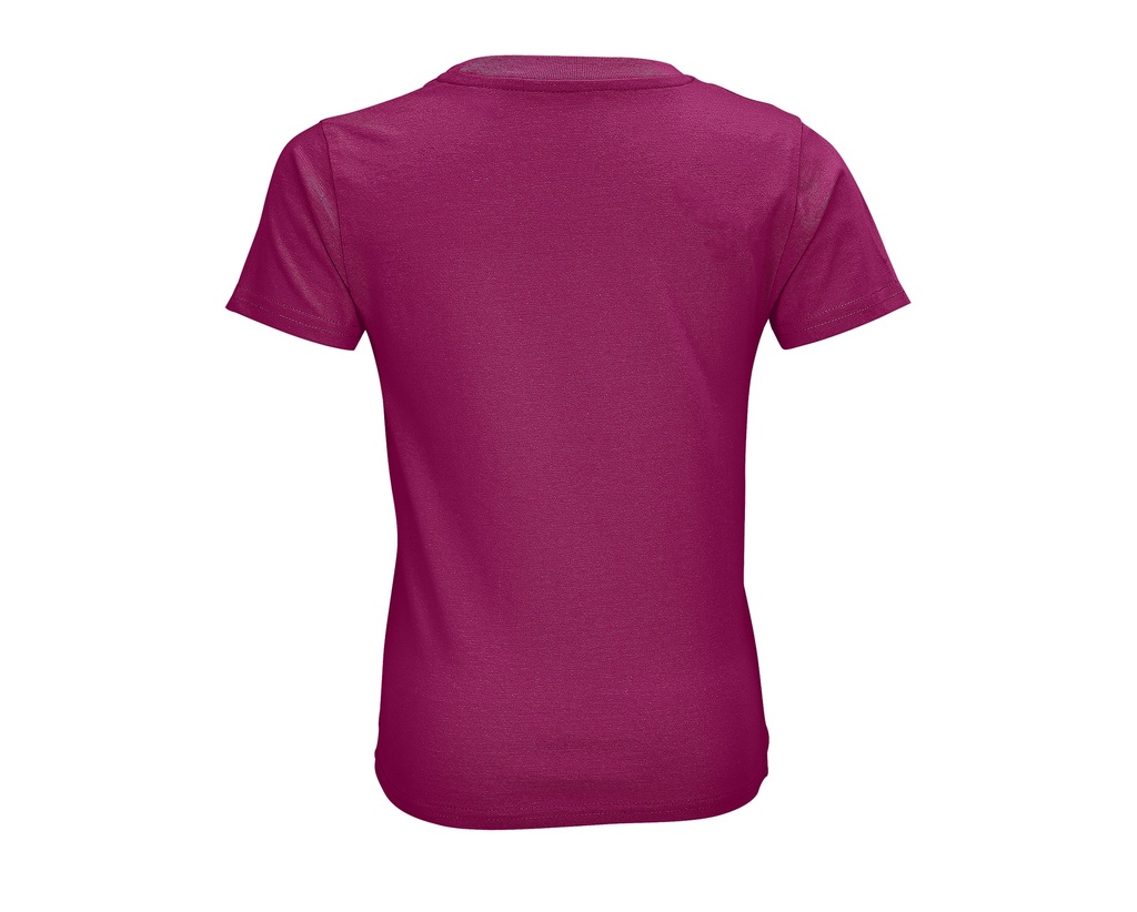 T-shirt dziecięcy z krótkim rękawem - Fuchsia
