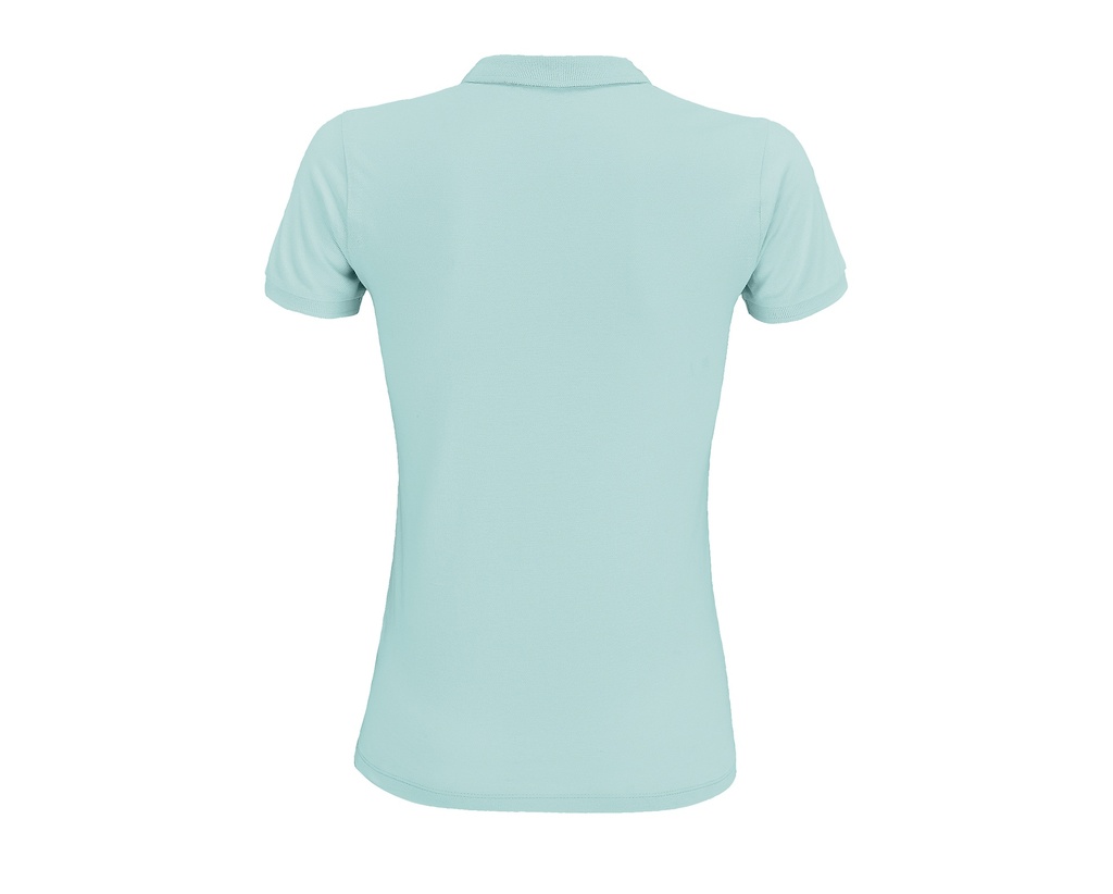 Damska koszulka polo z bawełny organicznej - Arctic Blue