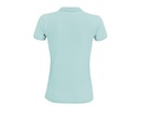 Damska koszulka polo z bawełny organicznej - Arctic Blue