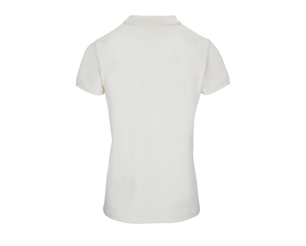 Damska koszulka polo z bawełny organicznej - Off White