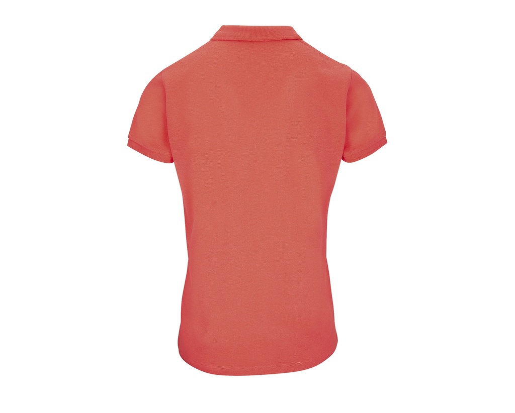 Damska koszulka polo z bawełny organicznej - Pop Orange