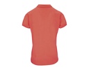 Damska koszulka polo z bawełny organicznej - Pop Orange