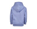 Bluza dziecięca z kapturem i raglanowymi rękawami - Blue