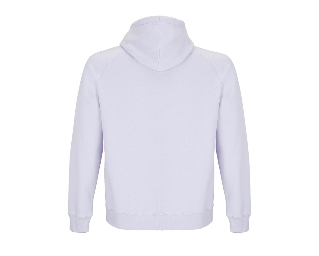 Bluza unisex z kapturem i raglanowymi rękawami - Lilac