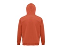 Bluza unisex z kapturem i raglanowymi rękawami - Burnt Orange