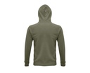 Bluza unisex z kapturem i raglanowymi rękawami - Khaki