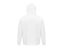 Bluza unisex z kapturem i raglanowymi rękawami - White